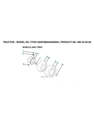Husqvarna Yth2146 Xp - Wheels & Tyres