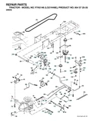 Husqvarna Yth2148 - Drive