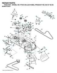 Husqvarna Yth2148 - Mower Deck & Cutting Deck