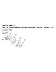 Husqvarna Yth2148 Xp - Wheels & Tyres