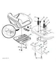 Husqvarna Yth21548 - Seat