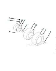 Husqvarna Yth21K46 - Wheels & Tyres