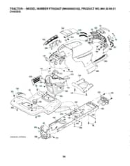 Husqvarna Yth2242 T - Chassis & Frame