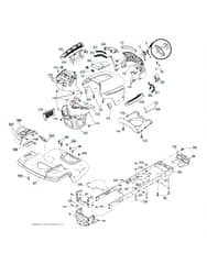 Husqvarna Yth2242 Tf - Chassis & Enclosures