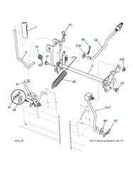 Husqvarna Yth2246Tdr - Mower Lift Lever