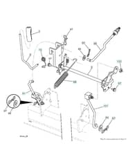 Husqvarna Yth22K46 - Mower Lift Lever