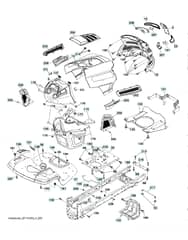 Husqvarna Yth22V42 - Chassis & Enclosures