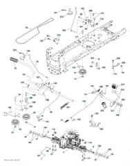 Husqvarna Yth22V42 - Drive
