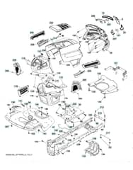 Husqvarna Yth23K46 - Chassis & Frame