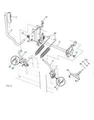Husqvarna Yth23V42Ls - Mower Lift Lever
