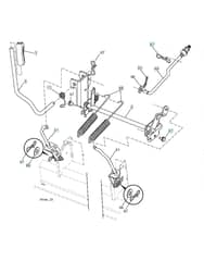 Husqvarna Yth24V54Xls - Mower Lift Lever