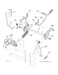 Husqvarna Yth2546 Td - Mower Lift & Deck Lift