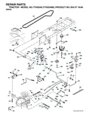 Husqvarna Yth2548B - Drive