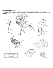 Husqvarna Yth2548B - Engine