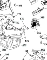 Husqvarna Yth25K54 - Chassis & Frame