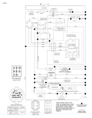 Husqvarna Yth25K54 - Schematic