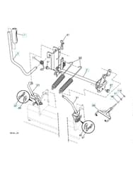 Husqvarna Yth2642Tdf - Mower Lift Lever