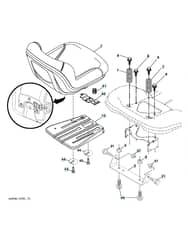 Husqvarna Yth2642Tdf - Seat