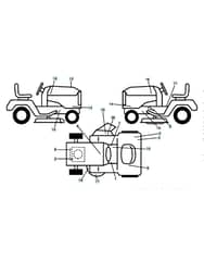 Husqvarna Yth2648Tdrf - Decals