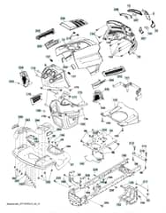 Husqvarna Yth26K54 - Chassis & Frame