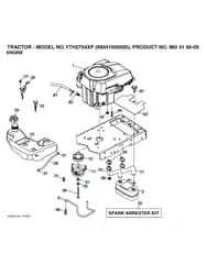 Husqvarna Yth2754 Xp - Engine