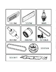Husqvarna Yth 183T - Frequently Used Parts
