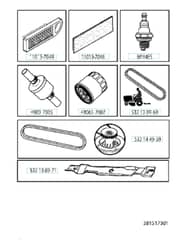Husqvarna Yth 184T - Frequently Used Parts