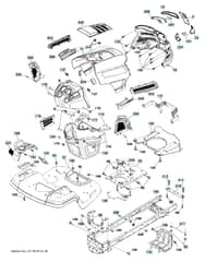 Husqvarna Yth 223T - Chassis & Frame