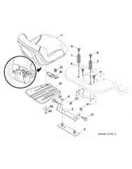 Husqvarna Yth 224Tfi - Seat