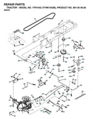 Husqvarna Ythk1542B - Drive
