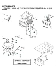 Husqvarna Ythk1746B - Engine