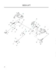 Husqvarna Z18 - Mower Lift & Deck Lift