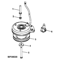 John Deere Z225 - PC9593 - Pto Clutch ( - 100000) - ST518367