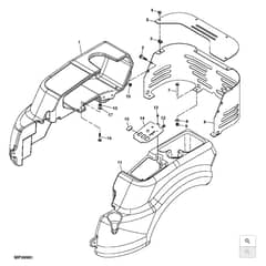 John Deere Z225 - PC9593 - Console ( - 021006) - ST518388