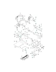 Husqvarna Z246 - Frame