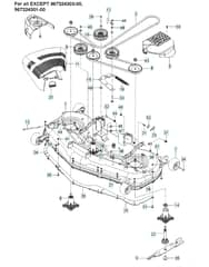 Husqvarna Z254 - Mower Deck & Cutting Deck
