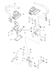 Husqvarna Z254 - Steering