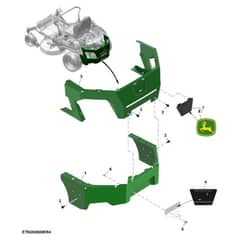 John Deere Z315E - PC16401 - Guard - ST1064179