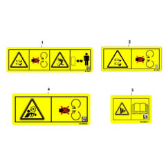 John Deere Z315E - PC16401 - Labels - ST1064888