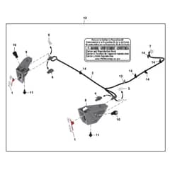 John Deere Z320M - PC16402 - Headlight Kit - ST1064298