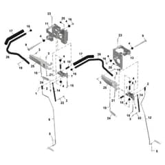 John Deere Z320M - PC16402 - Steering System - ST1064770