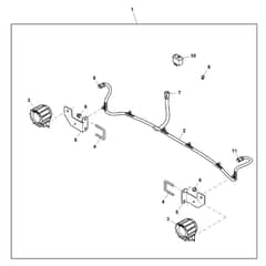 John Deere Z335E - PC12788 - Headlight Kit - ST1012142