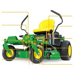John Deere Z335E Z335E - Quick Reference Guide