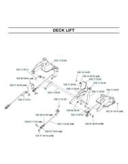 Husqvarna Z3815 Bia - Mower Lift & Deck Lift