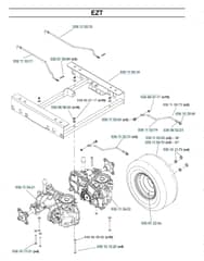 Husqvarna Z3815 Bia - Transmission