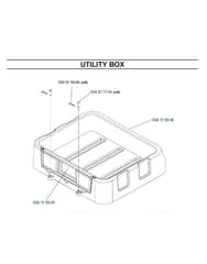 Husqvarna Z4217 Bia - Tray