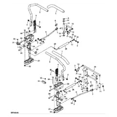 John Deere Z425 - PC9594 - Steering System ( - 040000) - ST516513