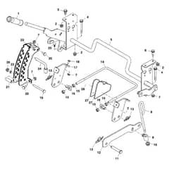 John Deere Z425 - PC9594 - Lift Arm (100001 - ) - ST516540