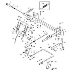 John Deere Z425 - PC9594 - Lift Arm ( - 060000) - ST516541
