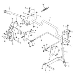 John Deere Z425 - PC9594 - Lift Arm (100001 - ) - ST516543